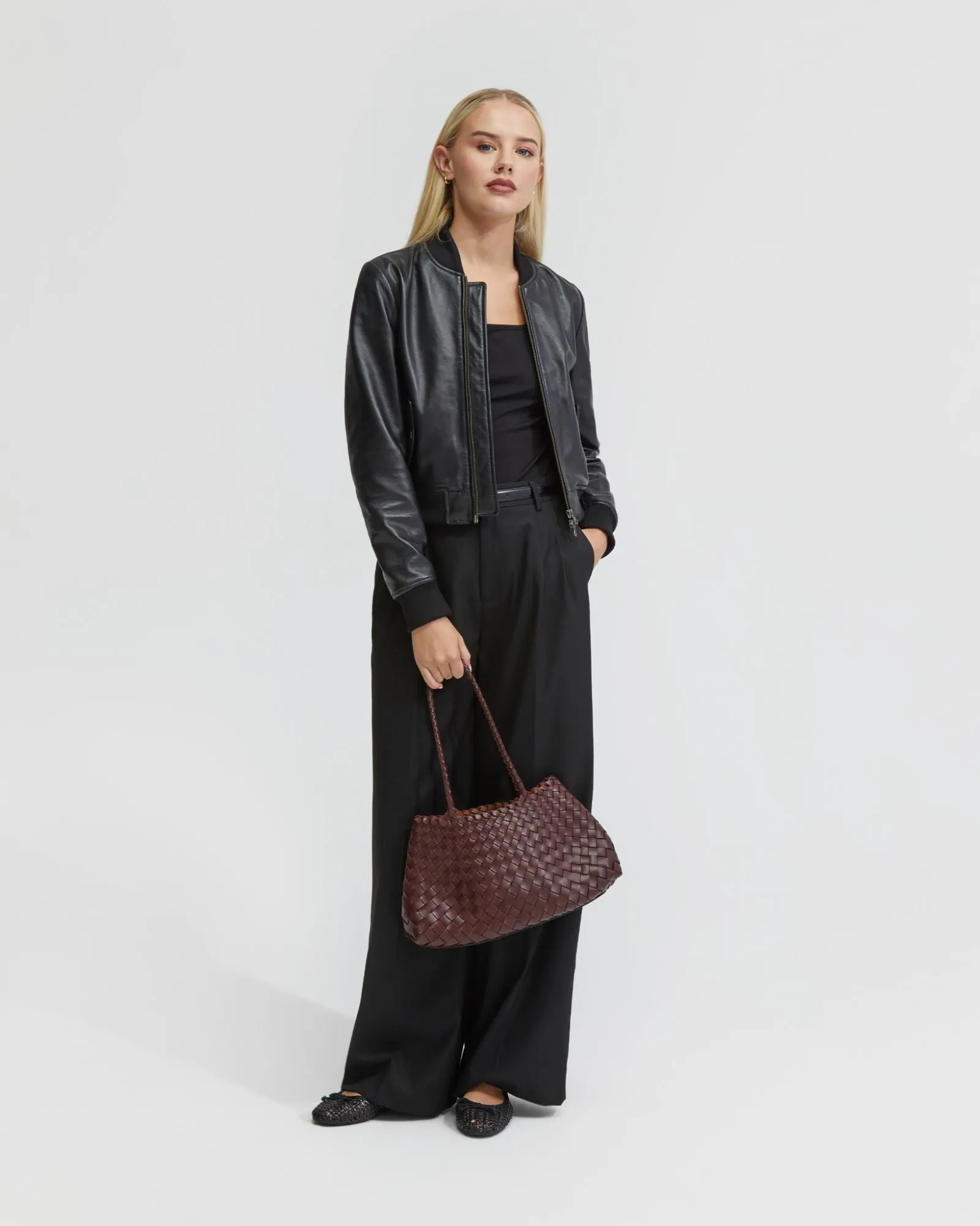 Betty Nappa Leather Jacket