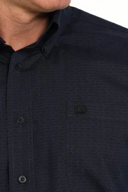 CINCH CATTLE PRINT BUTTON-DOWN SHIRT