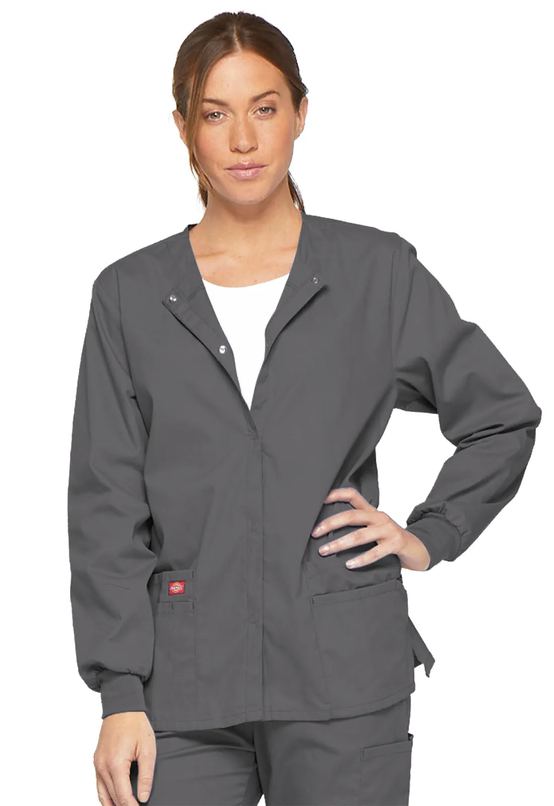 EDS Signature - Snap Front Warm-Up Jacket
