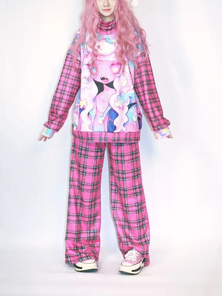 High Waist Wide Leg Pants【s0000010856】