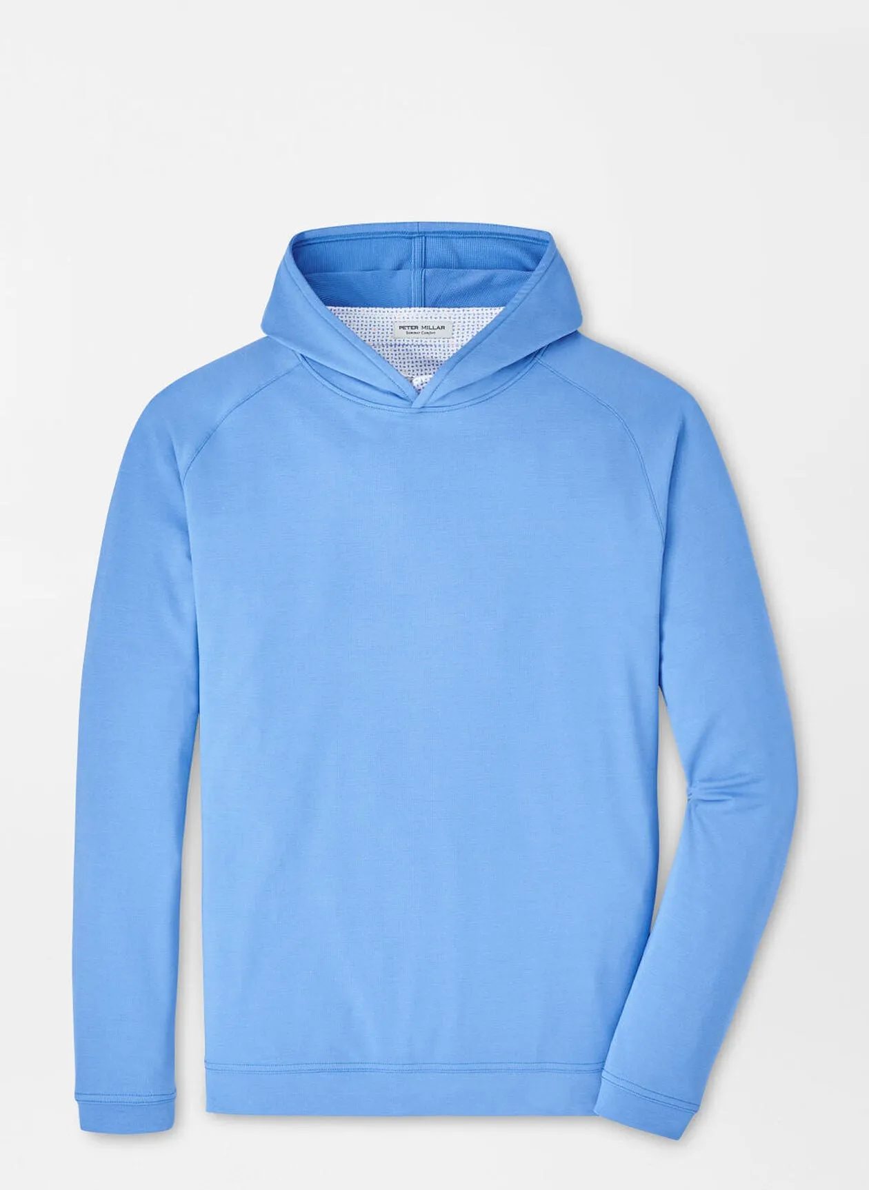 Peter Millar Pine Performance Hoodie Liberty Blue