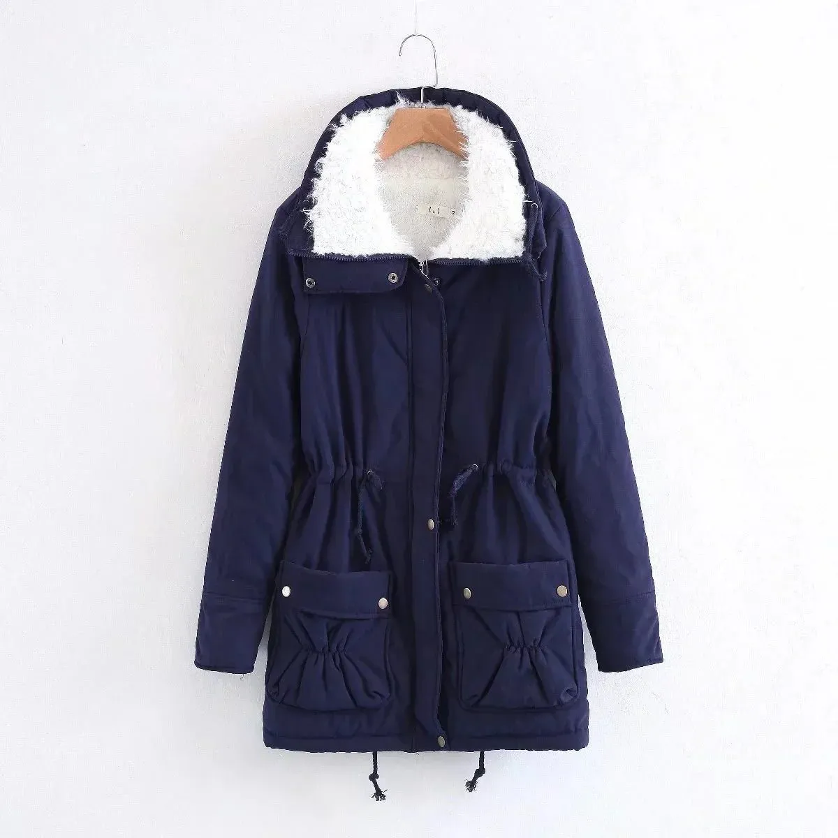 Sherpa-Lined Hooded Parka