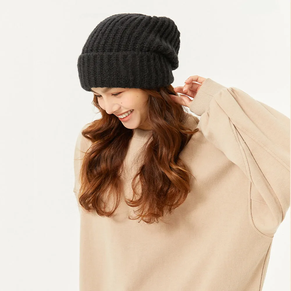 Women's Winter Oversize Baggy Knit Beanie