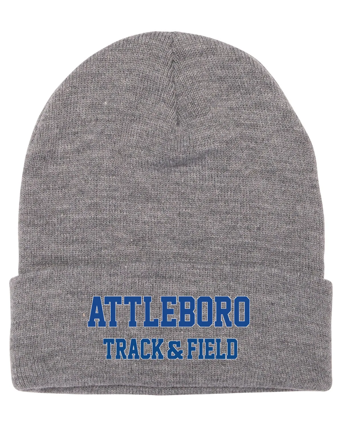 YP Classics Adult Cuffed Knit Beanie-CAN-ATTLEBOROTF-1501-HG